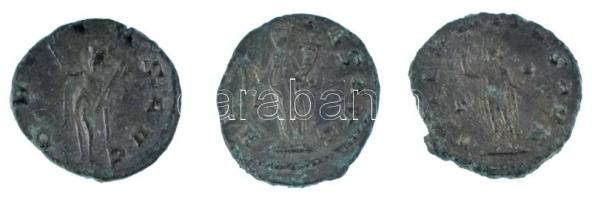 Római Birodalom / Róma / Gallienus 258-268. AE Antoninianus billon/bronz (3xklf) T:XF,VF Roman Empir...