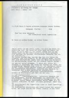 Karl Krüll ... mag keinen Fisch Lichtspuren. ;Bernhard Streit 1985 19p. Protogonos / Galerie Makkom,...