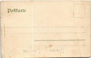 Jelenia Góra, Hirschberg im Riesengebirge; general view (cut)