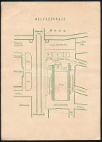 1938 A M. kir. IV: Károly volt 1. honvéd ezred hősi emlékmű avatására szóló meghívó a Magya Asszonyo...