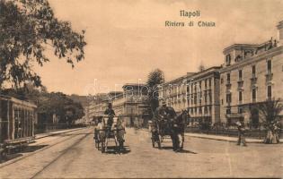 Napoli with tram