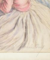 Révész Imre (1859-1945): Kukoricahántás. Színezett rézkarc, papír, jelzett. Lap széle kissé foltos. ...