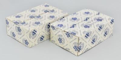 Bereg Crystal 12 darabos csiszolt kristály whiskey pohár garnitúra, eredeti dobozban, hibátlan, m: 8...