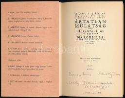 Kónyi János - Banga Ferenc - Szemethy Imre: Ártatlan múlatság avagy Florentz és Lion vitézeknek amin...