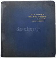 1934 nagybányai Horthy Istvánnak Hatvan-Szerencs közötti távlovaglás (lóverseny) emlékére adott Hollandiát bemutató könyv ajándékozási sorokkal a holland csapattól. "A parancsnoknak és Madame Rudnyánszkynak" Aranyozott egészbőr kötésben