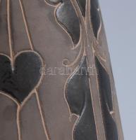 Steinbach Mezőtúr kerámia váza. Jelzett, kis kopással, m: 16,5 cm