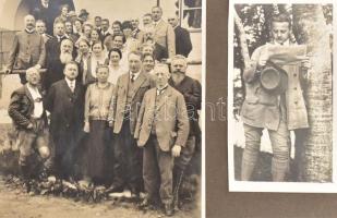 cca 1920 Surberg, Németország 55 db fotót tartalmazó album gyárak, táj, spiritizmus, stb. / 
Surber...