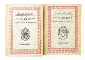 Ódon Erdély. Művelődéstörténeti tanulmányok. I-II. köt. Vál., szerk., az előszót és a jegyzeteket írta: Sas Péter. Magyar Hírmondó. Bp., 1986, Magvető. Kiadói kartonált papírkötés.