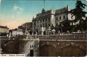 1914 Fiume, Rijeka; Palazzo Governiale / Government Palace (EM)