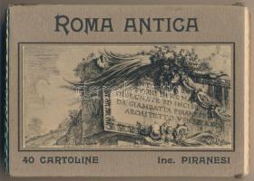 ROMA ANTICA - 40 db régi olasz képeslap / 40 pre-1945 Italian postcards. Inc. Piranesi