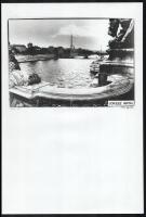 1981 Fészek Galéria Párizs-Budapest fotókiállítás bemutató és meghívó 5 db fotó reprodukcióval 20x30...