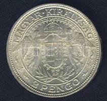 1939. 2P Ag "Madonna" T:2- kis ph