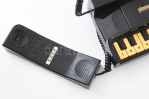 "Pianotel" zongora formájú retró vezetékes telefon, régi típusú csatlakozóval, nincs kipró...