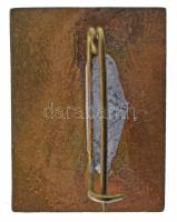 DN "BME 25" zománcozott jelvény (23x18mm) T:AU