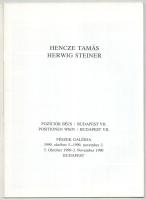 Hencze-Steiner/ Poziciók 1990 Bécs- Budapest katalógus
Fészek Galéria