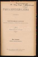[Bagossy Bertalan] Bartholomaeo Bagossy 2 műve: 
Parva grammatica Latina; Parva syntaxis Latina. A ...