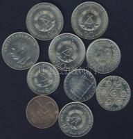 NDK 1969-75. 5M (3x) klf, 10M (3x) klf, 20M (4x) klf T:2,2/3 Összesen 10db!