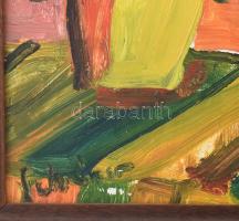 Schéner jelzéssel: Vitorlások. Olaj, farost. Apró felületi sérülésekel. Fakeretben, 50×71 cm