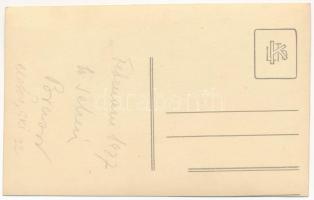 1927 Brassó, Kronstadt, Brasov; síelő hölgyek, téli sport / ski, winter sport. photo (vágott / cut)