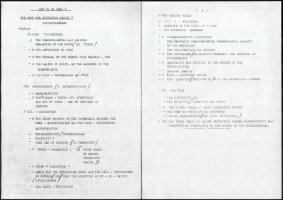 Sugár János (1958): Wie kann man austalisch Machen? (How t'do Swap?) 19 oldalas avantgarde kézi...