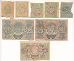 Szovjetunió / Orosz Szocialista Szövetségi Szovjet Köztársaság 1919. 1R + 2R + 3R (2x) + 30R + 60R (...