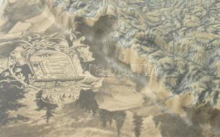 Magyarország hegyrajzi és vízrajzi térképe, 3D-s domborzati térkép (Pokorny Tódor 1899-es térképe ut...