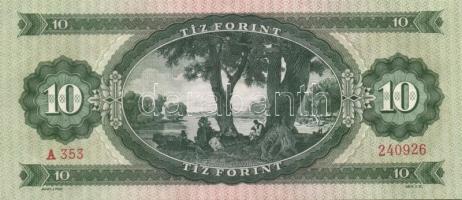 1949. 10Ft (2x) egymásutáni sorszámmal T:I