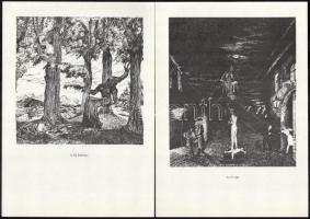 Lajos Ferenc 15 grafikája. Bp., 1991. Készült 50 példányban. Aláírt 20x30 cm