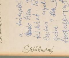 1977 Sütő András (1927-2006) író kézirata, Káin és Ábel c. műve kéziratának a 99. oldala, Ádám monol...