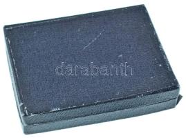 1906. "Vívó és Atletikai Club (VAC) 1906." kétoldalas, ezüstözött bronz plakett eredeti &q...