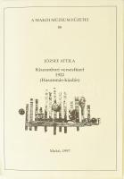 József Attila: Kiszombori versesfüzet 1922 (Hasonmás kiadás). A Makói Múzeum Füzetei 88. Makó, 1997. Papír mappában, jó állapotban.