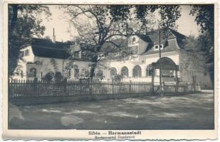 1942 Nagyszeben, Hermannstadt, Sibiu; Restaurantul Dumbravii / étterem / restaurant. photo (EK)