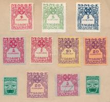 11 db MMOE tagdíjbélyeg