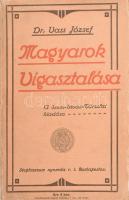 Dr. Vass József: Magyarok vigasztalása. Bp., 1916, Szent István-Társulat, 336 p. Egyetlen kiadás. Kiadói papírkötés, kissé sérült fűzéssel, helyenként sérült lapszélekkel, nagyrészt felvágatlan lapokkal.