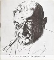 Oelmacher Anna (szerk.): Scheiber Hugó emlékkiállítása. Bp., 1964, Magyar Nemzeti Galéria. 30 p. Fekete-fehér képekkel illusztrált katalógus. Kiadói papírkötésben.