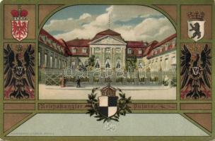 1899 Berlin Palace of the Chancellor of Germany litho (EK)