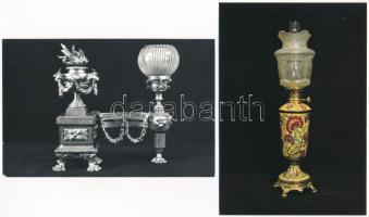 Zsámbéki Lámpamúzeum - 9 db modern képeslap