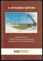 1988 A stadion-sztori. Szemelvények a Népstadion és intézményei harmincöt éves krónikájából 1953-1988. Fekete-fehér képekkel illusztrált. Kiadói papírkötés, kissé kopott borítóval, a címlapon kis folttal, 66+(2) p.