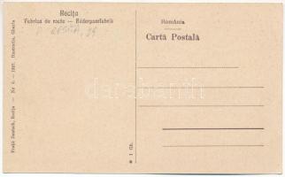 Resicabánya, Resica, Resicza, Resita; Fabrica de roate / Räderpaarfabrik / vasgyár, kerékgyártó műhe...