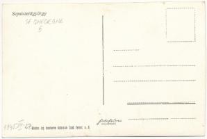 Sepsiszentgyörgy, Sfantu Gheorghe; Országzászló / Hungarian flag (gyűrődés / crease)