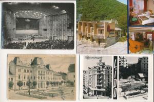 41 db MODERN román képeslap, sok Erdély / 41 modern Romanian town-view postcards with many Transylvania