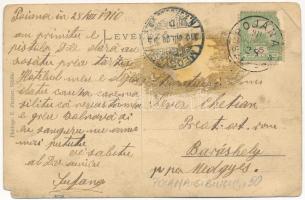 1910 Polyán, Pojana, Poiana Sibiului; Hotel Sufana szálloda. Photogr. E. Fischer / hotel, Transylvan...