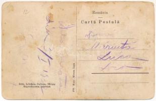 1932 Szelistye, Salistea Sibiului, Saliste; Vedere pe rau / folyópart / riverside (EM)