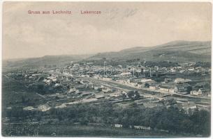 Szászlekence, Lekence, Lechinta, Lechnitz; látkép. Csallner és Gross kiadása / general view (EB)