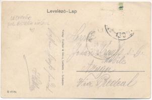 Szászlekence, Lekence, Lechinta, Lechnitz; látkép. Csallner és Gross kiadása / general view (EB)