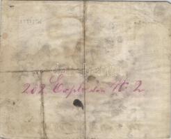 1847. 5G hamisítványa, hátlapon piros "202. Explr von No.2" T:III