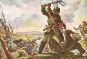 Military WWII. heroic raider Pál Antal s: Gönczi Gebhardt So.Stpl