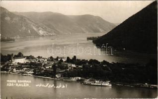 Ada Kaleh, gőzhajó / steamship. Ömer Feyzi Boray photo (EK)