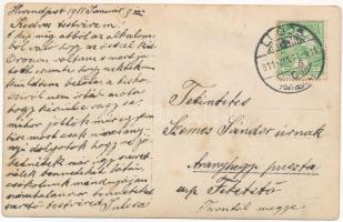 1911 Lugos, Lugoj; erdélyi folklór, lovaskocsi / Transylvanian folklore, horse-drawn carriage. photo...