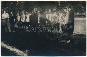 1922 Futballisták, foci / football team, football players. photo (EK)